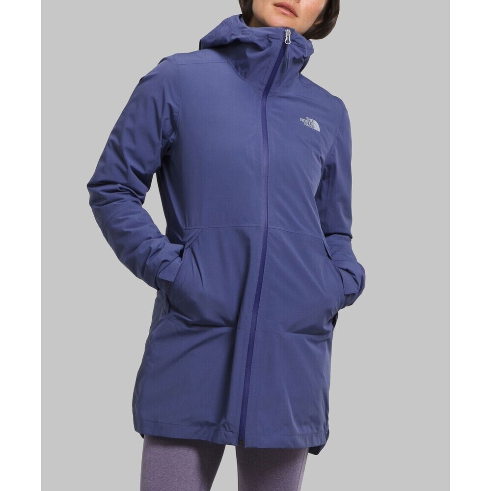 The North Face Thermoball Eco Jacket Women's XS Blue Triclimate Parka APP2654